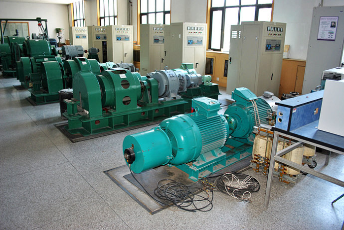 定南某热电厂使用我厂的YKK高压电机提供动力